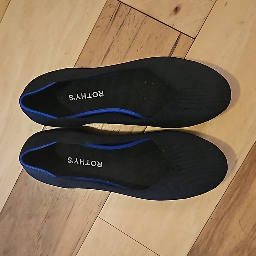 Rothy's Black Flats